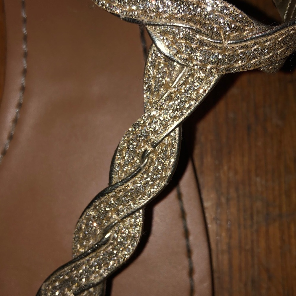 Gold Sandals - Picture 2 of 2